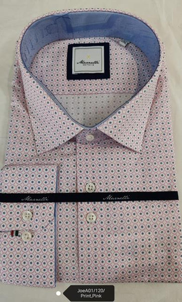 Marnelli Dot Print Shirt Pink
