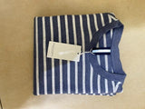 Profuomo Stripe T-Shirt Denim Blue