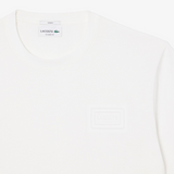 Lacoste Square Logo T-shirt Ivory