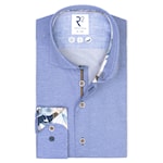 R2 Amsterdam Poplin Shirt Light Blue