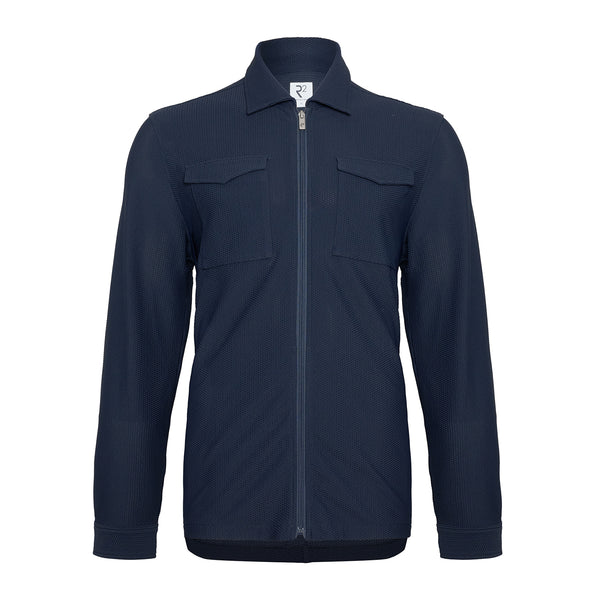 R2 Amsterdam Travel Overshirt Navy