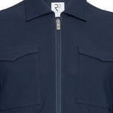 R2 Amsterdam Travel Overshirt Navy