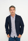 R2 Amsterdam Travel Overshirt Navy