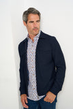 R2 Amsterdam Travel Overshirt Navy