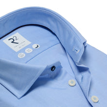 Load image into Gallery viewer, R2 Amsterdam Rib Shirt Plain Light Blue
