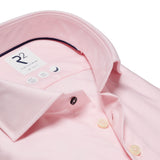 R2 Amsterdam Rib Shirt Plain Pink