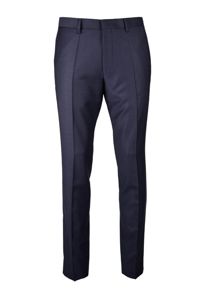 Roy Robson Regular Wool Trousers Navy Marine