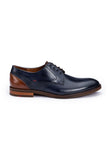 Lloyd Domino Leather Shoe Navy Marine
