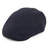 Melton Flat Cap Navy