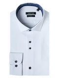 Remus Uomo Slim Kirk Shirt White