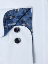Load image into Gallery viewer, 13139/BlkBtn              Slim Kirk 01 White
