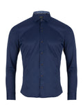 Remus Uomo Slim Kirk Shirt Navy