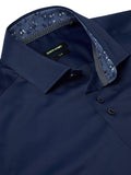 Remus Uomo Slim Kirk Shirt Navy