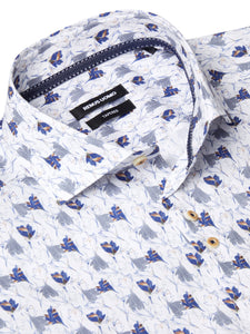 Remus shirt 13163/Print 18 Navy Marine