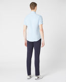 Remus Uomo Twill Shirt Blue