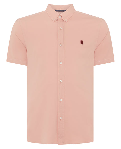 Remus Uomo Twill Shirt Light Pink