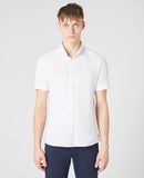 Remus Uomo Linen Mix Shirt White