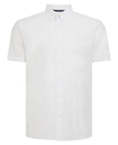 Remus Uomo Linen Mix Shirt White