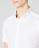 Remus Uomo Linen Mix Shirt White