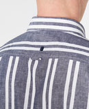 Remus Uomo Stripe Shirt Dark Blue