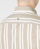 Remus Uomo Stripe Shirt Sand