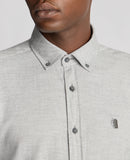 Remus Uomo Winter Twill Shirt Light Grey
