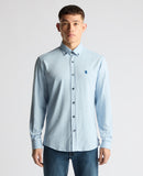 Remus Uomo Winter Twill Shirt Blue