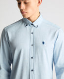 Remus Uomo Winter Twill Shirt Blue