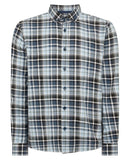 Remus Uomo Check Flannel Blue