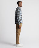 Remus Uomo Check Flannel Blue