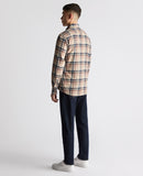 Remus Uomo Check Flannel Camel