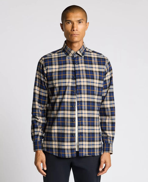 Remus Uomo Oscar Oxford Shirt Kakhi