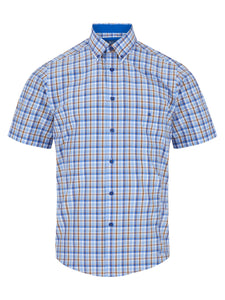 14450ss/Reg                 Check 23 Blue