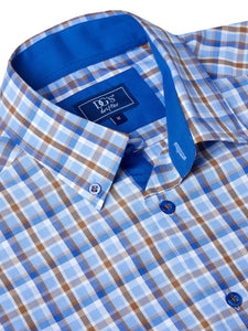 14450ss/Reg                 Check 23 Blue