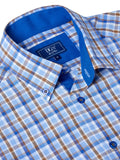 DG's Drifter Ivano Check Shirt Blue