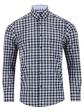 DG's Drifter Ivano Check Shirt Dark Blue