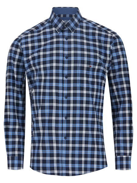 DG's Drifter Ivano Check Shirt Blue