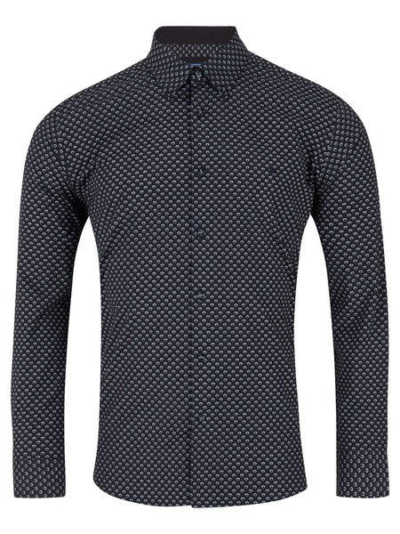DG's Drifters Geneva Print Shirt Black