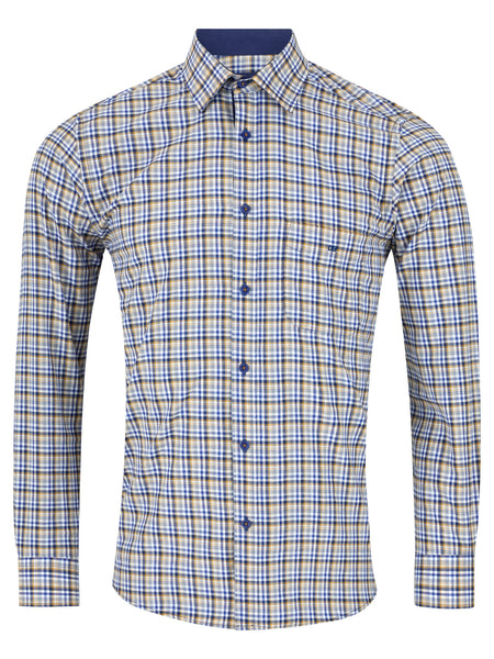 DG's Drifters Geneva Check Shirt Yellow