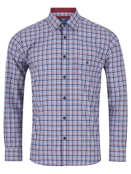 DG's Drifters Geneva Check Shirt Red