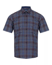 Load image into Gallery viewer, DG&#39;s Drifter Check Ivano Shirt Navy
