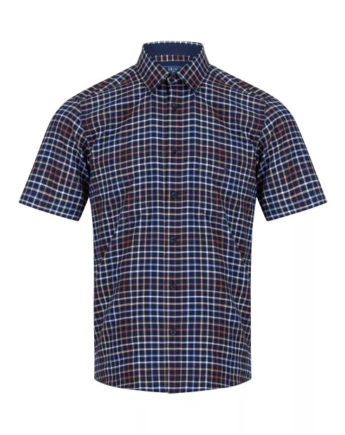 DG's Drifter Check Ivano Shirt Navy