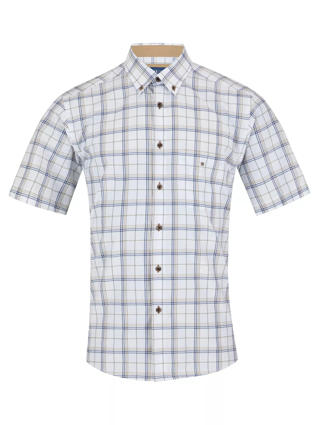 DG's Drifter Ivano Check Shirt Tan