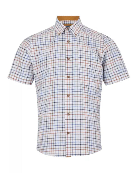 DG's Drifter Check Ivano Shirt Camel