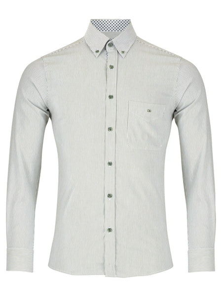 DG's Drifter Ivano Stripe Shirt Green