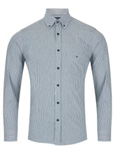 Load image into Gallery viewer, DG&#39;s Drifter Ivano Stripe Shirt Navy Marine
