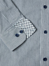 Load image into Gallery viewer, DG&#39;s Drifter Ivano Stripe Shirt Navy Marine
