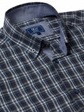 DG's Drifter Check Shirt Dark Blue