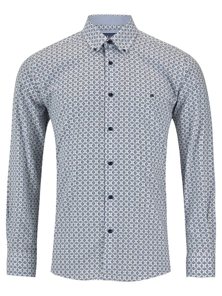 DG's Drifter Ivano Print Shirt Blue
