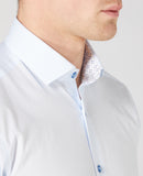 Remus Uomo Slim Kirk Shirt Light Blue